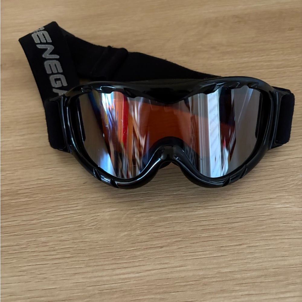 RENEGADE Black Ski Goggles